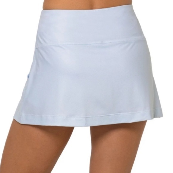 Lucky In Love Women's Feeling Sleek Pocket Skirt with Built-in Shorts - Picture 1 of 7